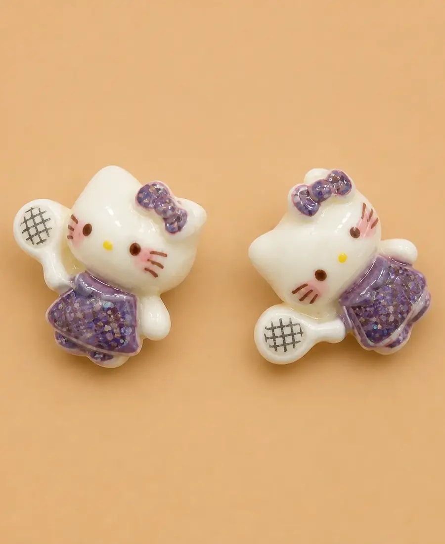 Smash & Spark Kitty Studs