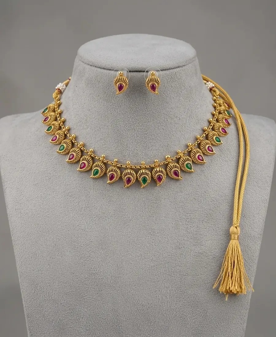 Antique Mango Necklace Set